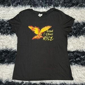 RunMotivators “I Shall Rise” Phoenix Challenge Tee, Large